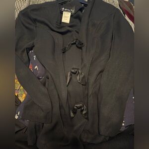 All that Jazz Black Blazer Classic Suit Jacket